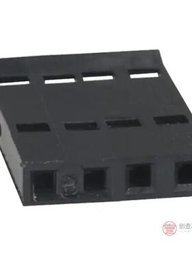 原装487378-3全新CONN FFC RCPT HSG 4POS 2.54MM正品