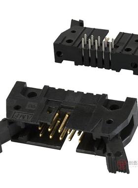 原装5499345-1全新CONN HEADER R/A 10POS 2.54MM正品