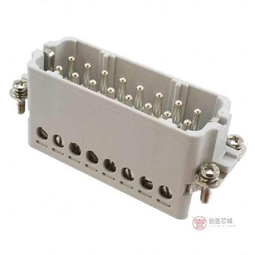 原装正品1-1103416-1全新INSERT MALE 16POS+1GND SCREW