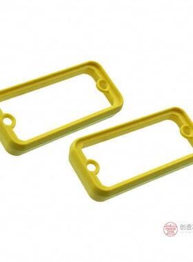 原装1455CBY全新BEZEL OPEN PLAS YELLOW 2/PACK正品