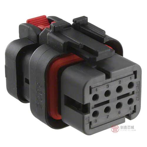 原装正品776494-2全新CONN PLUG ASSY 8POS 14-18AWG GRY