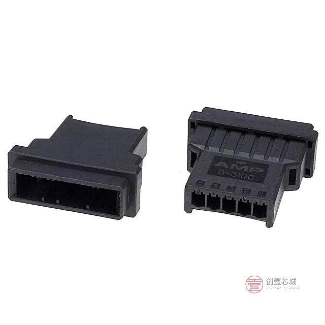 原装1-177648-5全新CONN HOUSING TAB 5POS KEY-X正品