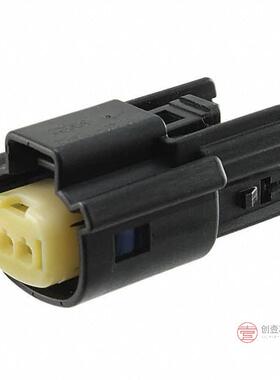 原装0334710201全新CONN RCPT 2POS SINGLE BLACK正品