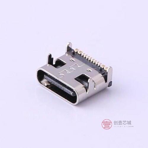 原装918-418K2023S40019全新Type-C 母座 卧贴 有柱正品