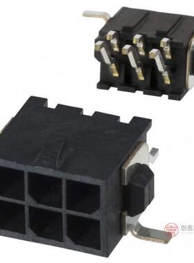 原装3-794629-6全新CONN HEADER SMD R/A 6POS 3MM正品
