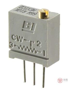 原装66WR10KLF全新TRIMMER 10K OHM 0.5W PC PIN TOP正品