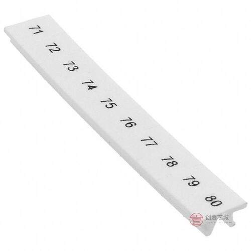 原装正品1051016:0071全新ZACK STRIP 10-SECTION WHITE