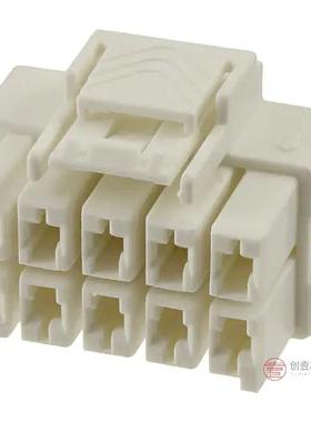 原装1-1971776-5全新CONN PLUG HSG 10POS 6.00MM正品