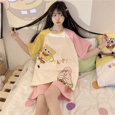 努比努米睡衣纯棉可爱卡通