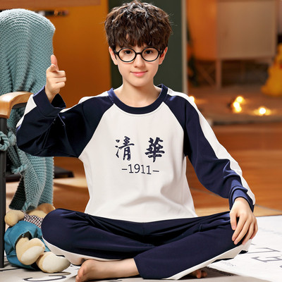 青少年初中学生男家居服