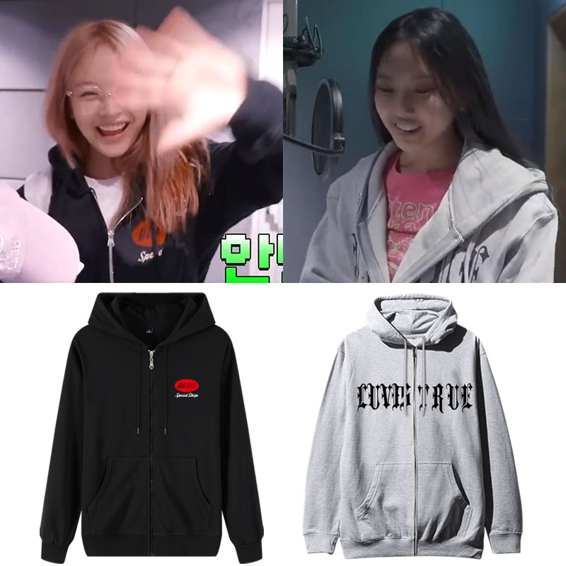 NewJeans范玉欣姜海粼同款卫衣服