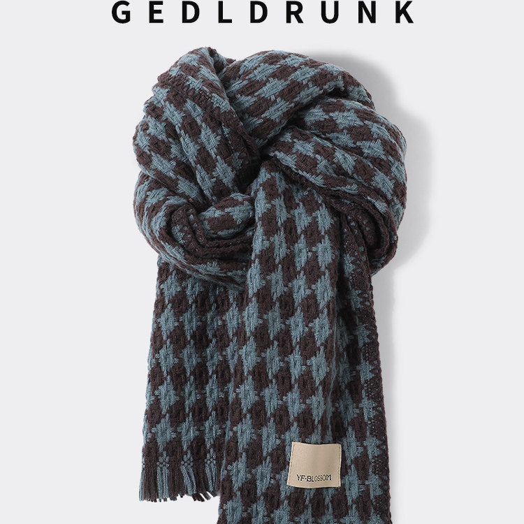 茗慕冬季百搭加厚保暖围脖