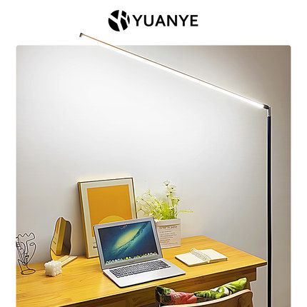 led超亮落地灯客厅卧室床头立式落地台灯学习护眼氛围灯钢琴灯具