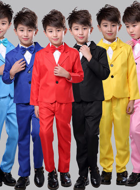 三个小乖乖男儿童演出服
