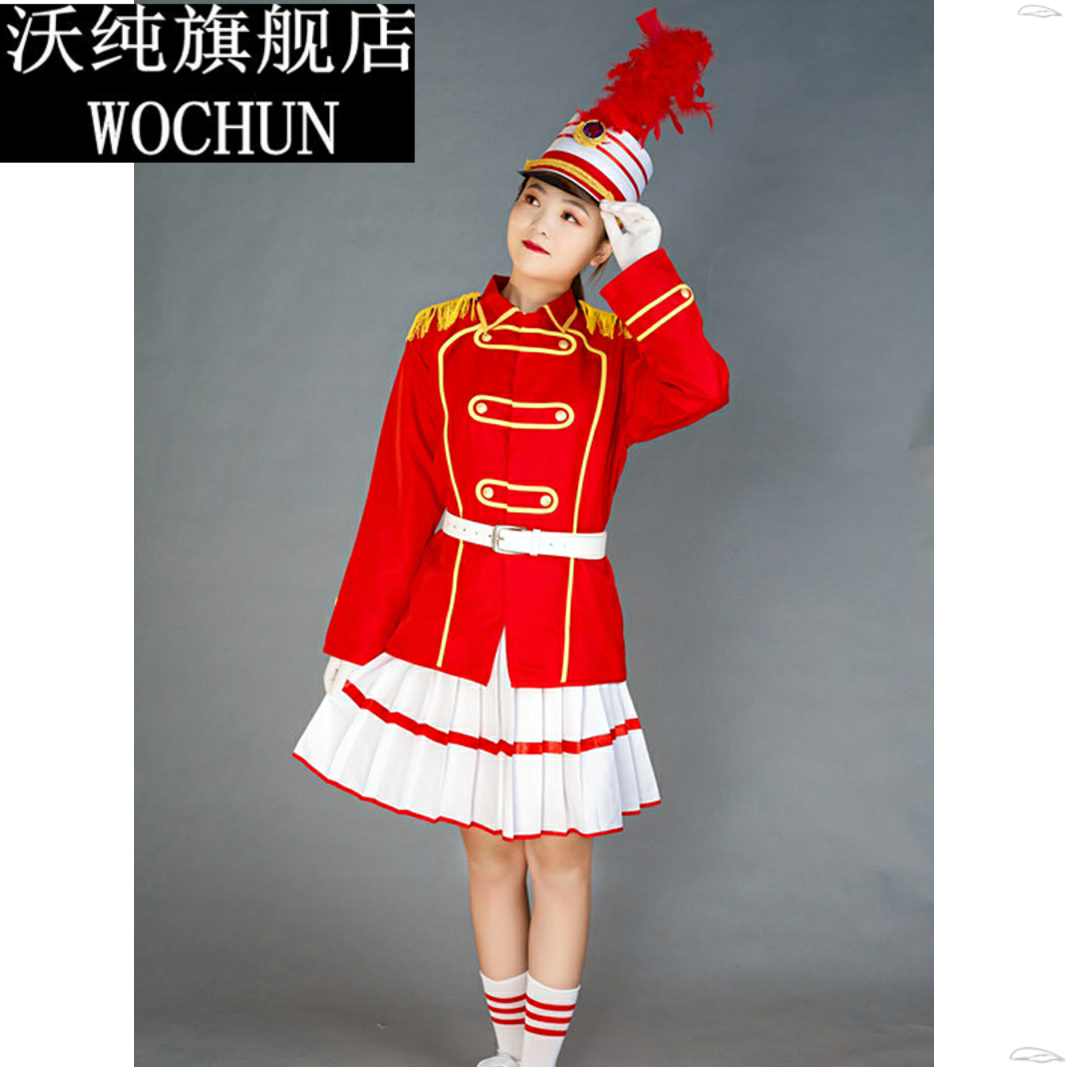 新款鼓号队服装中小学生升旗手服