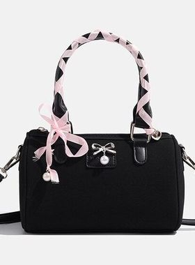 CHARHP&KEJNT官方正品2024新款女小众设计波士顿包手提单肩斜挎包