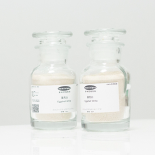 蛋壳白 Eggshell White岩彩画漆画颜料天然鸡蛋壳制作色粉