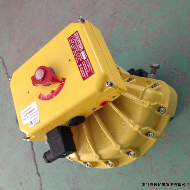英国肯呐特kinetrol 073扇形气缸+EL电气定位器073-400EL0000整套