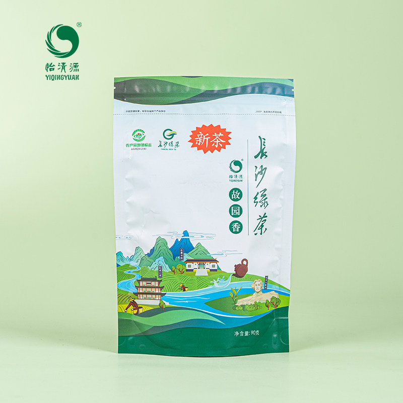 【2025年新茶】怡清源绿茶湖南故园香袋装家庭办公茶早春茶90g