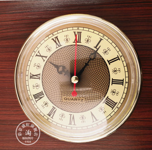 钟表头工艺钟头带扫秒机芯钟胆直径110mm 灯饰家具配钟头镶嵌钟