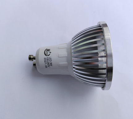 GU10 LED灯杯 3W 5W 灯珠铝制高光大功率明珠琉明灯泡暖黄白节能