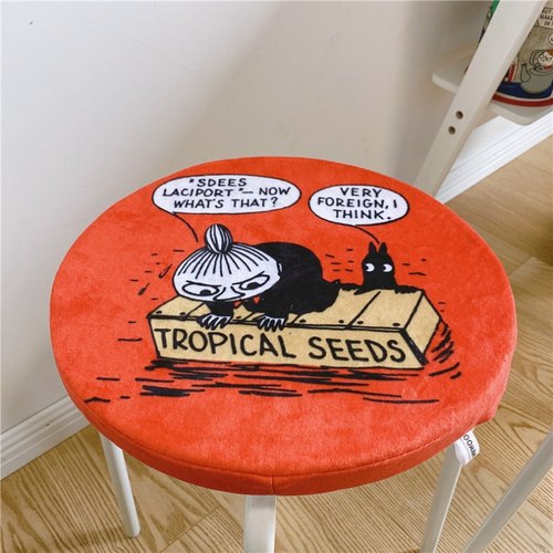 圆形厚实坐垫餐椅垫厚实椅子垫