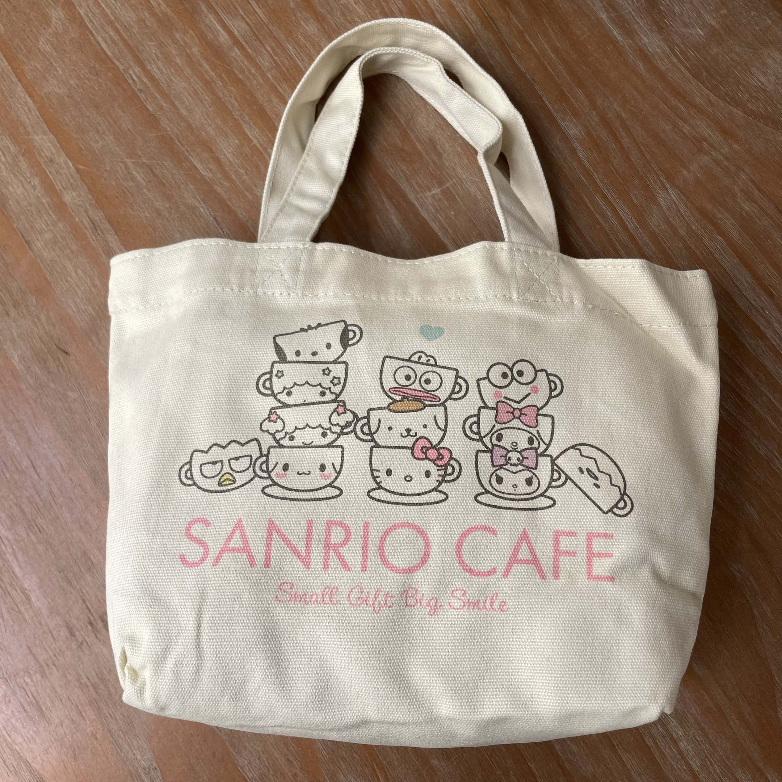 三丽鸥全家福棉帆布便当包