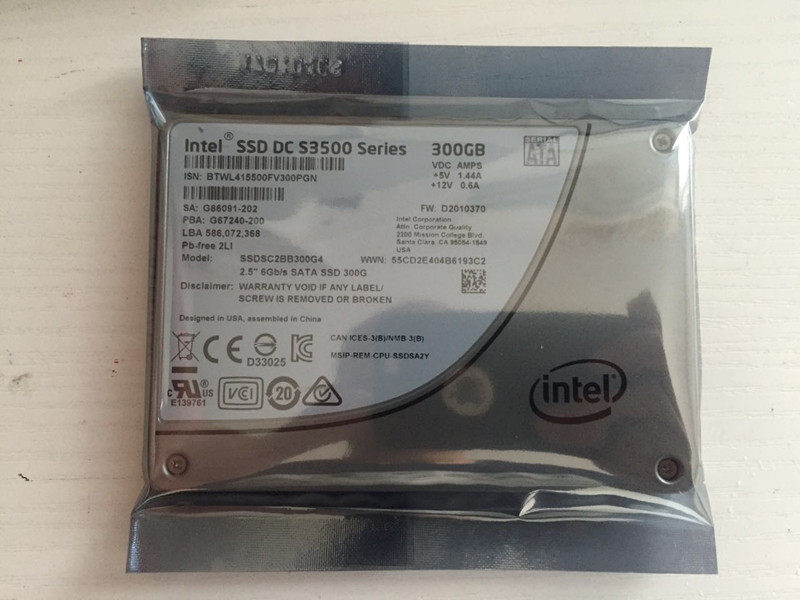 英特尔台式机笔记本固态硬盘ssd
