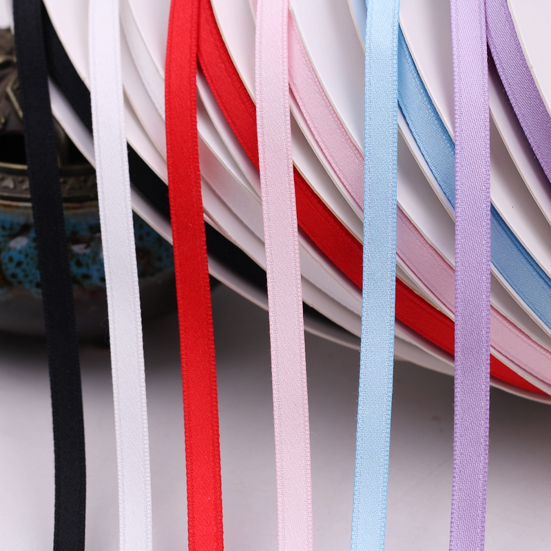 0.6cm消光双面涤棉带丝带飘带