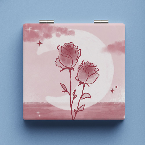 鑫汝钰化妆镜便携随身小镜子