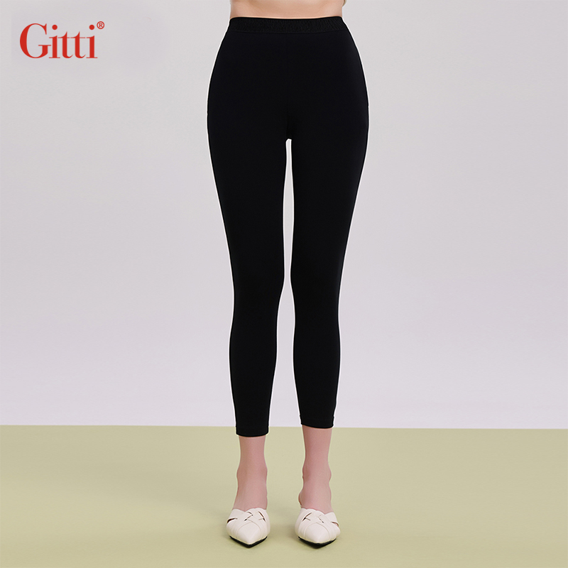 显瘦高腰打底裤女百搭棉弹