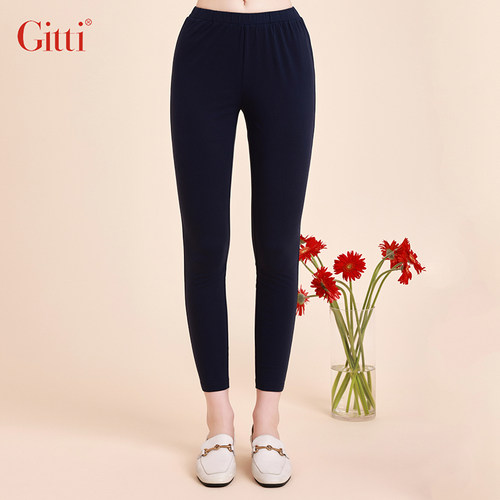Gitti/吉蒂八分裤棉打底裤弹力