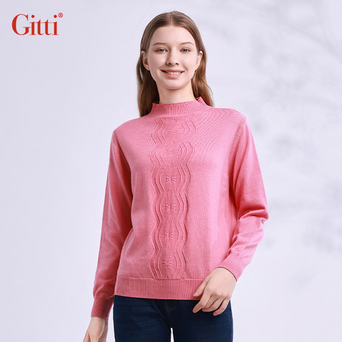 Gitti/吉蒂圆领套头针织衫