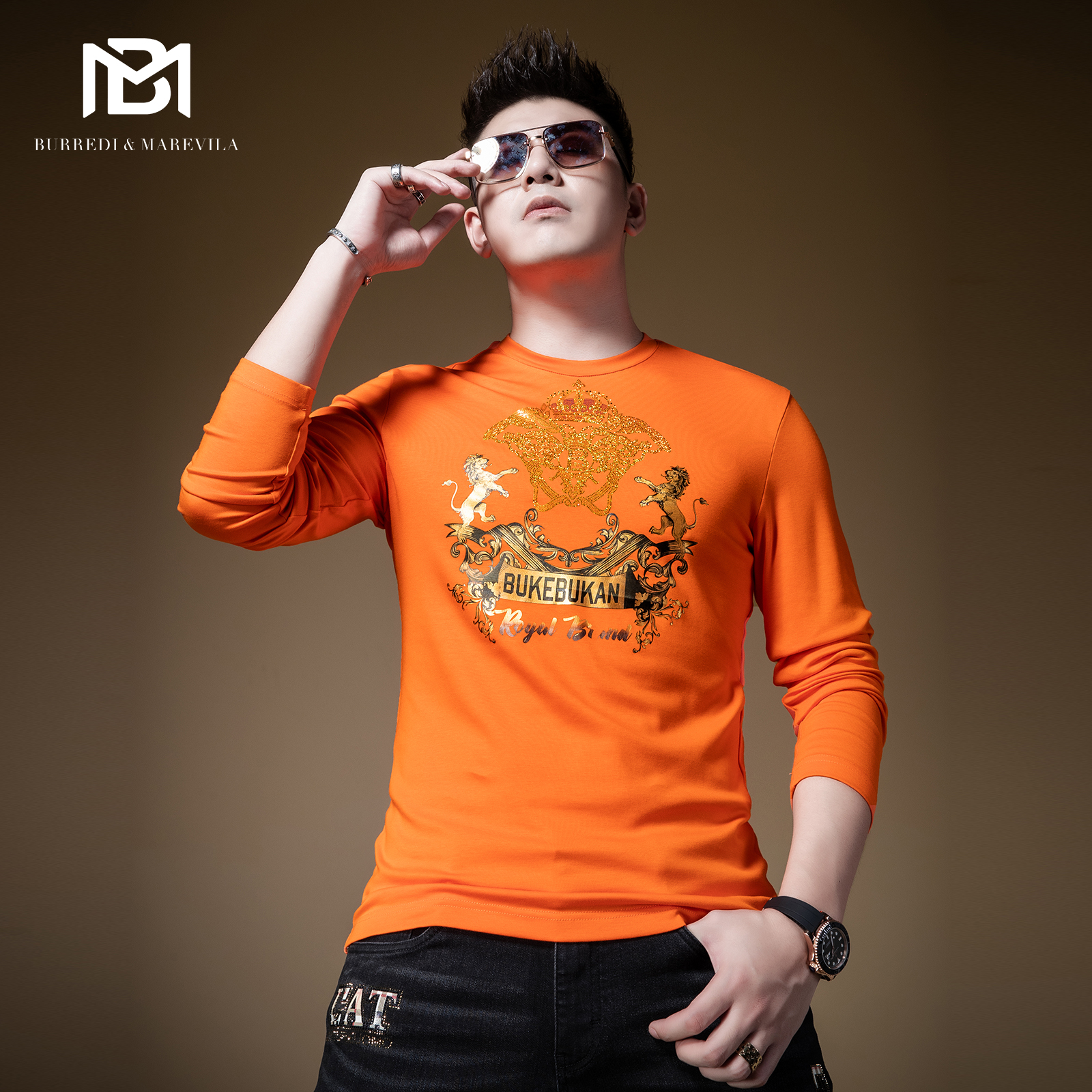 bm高级感套头长袖t恤秋季卫衣