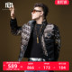 欧货2022新款 外套高级复古满花高端奢华羽绒服潮牌男装 冬季 BM男士