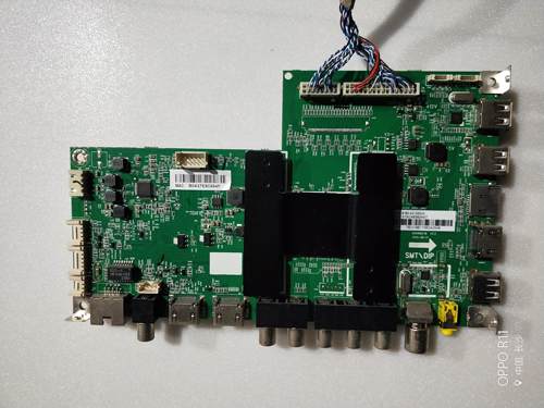 海尔LE48A30G主板 0091802118 V2.2 配屏 LSC480HVN08-8