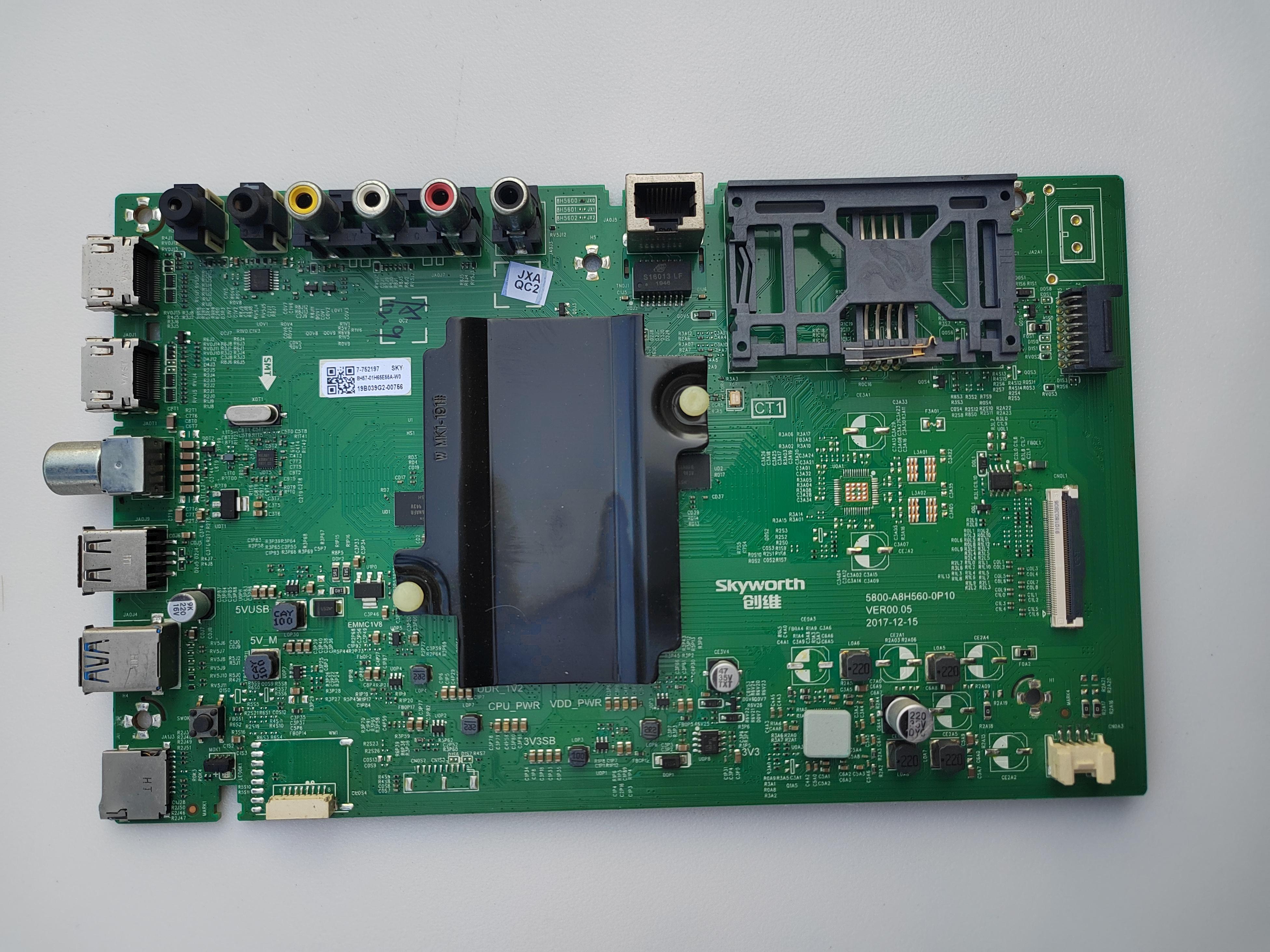 创维65E55A主板5800-A8H560-0P10