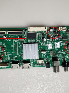 创维49E361S主板 5800-A9R050-0P30 屏RDL490FY(LD0-208) 双屏线