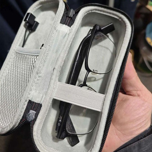 适用米家音频眼镜盒华为李未可智能眼镜盒界环AI眼镜充电宝套酷态科10号收纳包15号ultra/SE/20号电源保护壳