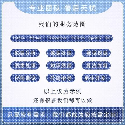 python代编程深度学习机器学习算法程序代做代码编写接单指导调试