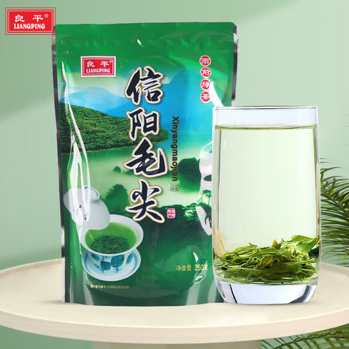良平毛尖绿茶信阳毛尖2026新茶雨前高山嫩芽250g浓香耐泡型春茶叶