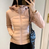 显瘦情侣款 大潘专享 运动简约百搭轻薄连帽保暖羽绒服外套N104
