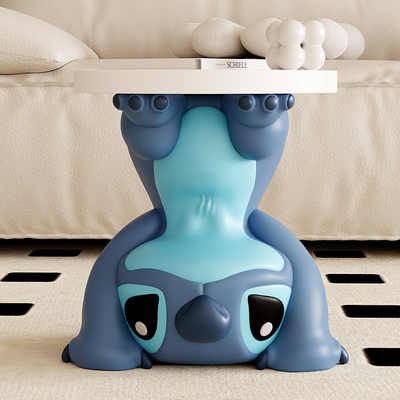 创意卡通倒立史迪仔茶几摆件客厅