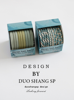 10根装麻花头绳简约森系新款皮筋女扎头发绳韩国简约皮套气质发圈