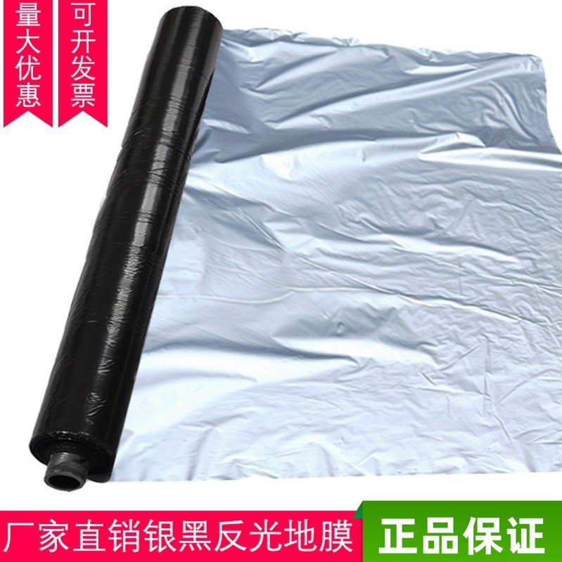银黑双色膜反光膜农用黑地膜银黑膜除草膜 种植膜 塑料薄膜膜加厚,农机/农具/农膜,农用薄膜,淘宝优惠券,粉丝福利购,淘宝优惠卷