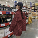 现货足！菱格棉服！小个子宽松版257-58370-P185K268，女装棉衣/棉服，浙宝257