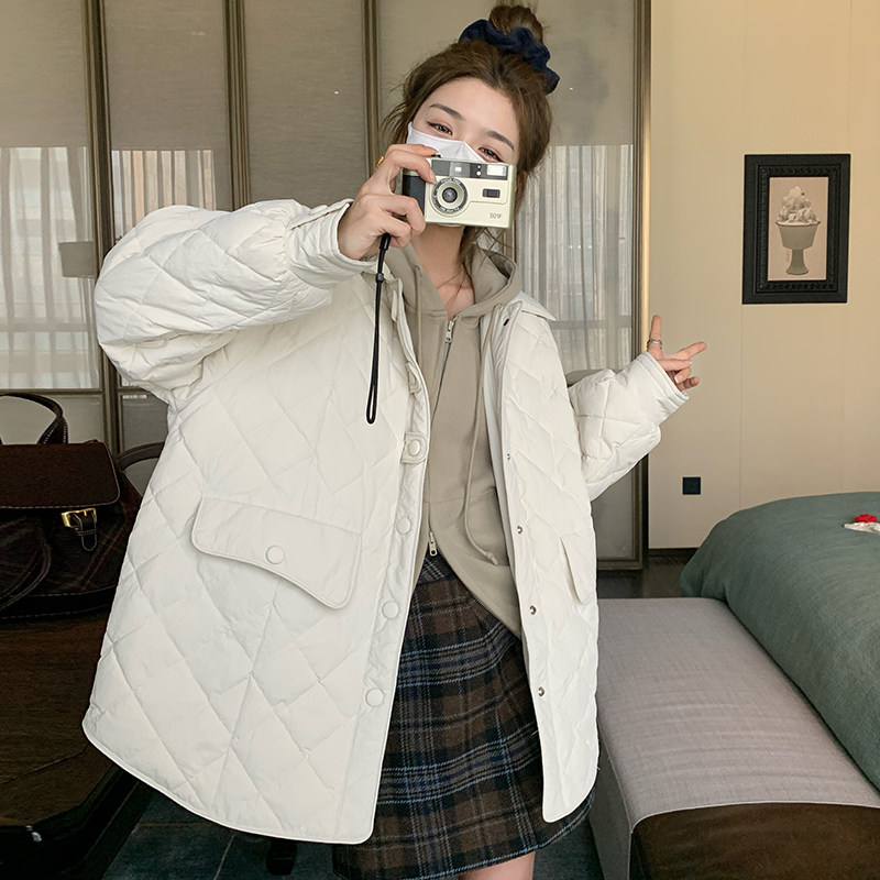主推款现货！好卖绗线棉服小个子宽松257-58335-P175K258,女装棉衣/棉服,浙宝257