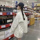 现货足！菱格棉服！小个子宽松版257-58370-P185K268，女装棉衣/棉服，浙宝257