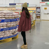 现货足！菱格棉服！小个子宽松版257-58370-P185K268，女装棉衣/棉服，浙宝257