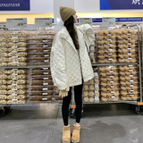 现货足！菱格棉服！小个子宽松版257-58370-P185K268，女装棉衣/棉服，浙宝257